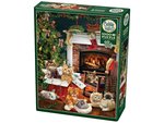 Cobble Hill - 1000 Piece - Christmas Kittens-jigsaws-The Games Shop