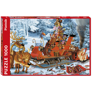 Piatnik - 1000 Piece - Santa's Sleigh Repair