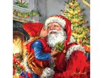 Sunsout - 500 Piece - Kissing Santa-jigsaws-The Games Shop