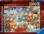 Ravensburger - 1000 Piece - Christmas Almost Done-jigsaws-The Games Shop