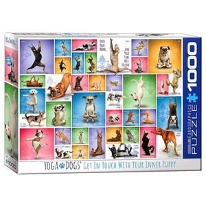 Eurographics - 1000 Piece - Yoga Dogs