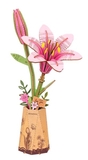 Wooden Bloom Kit - Pink Lily-construction-models-craft-The Games Shop