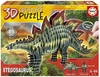 Educa - 3D Dinosaur Kit - Stegosaurus-construction-models-craft-The Games Shop