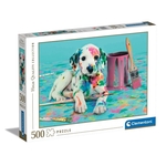 Clementoni - 500 Piece - Funny Dalmation-jigsaws-The Games Shop