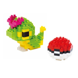 Nanoblock - Small Pokemon Caterpie & Pokeball