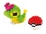 Nanoblock - Small Pokemon Caterpie & Pokeball