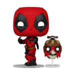 Pop Vinyl - Deadpool & Wolverine - Deadpool with Headpool-collectibles-The Games Shop