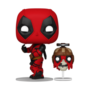 Pop Vinyl - Deadpool & Wolverine - Deadpool with Headpool