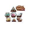 Gatekeeper - Inclusion Polyhedral Dice Set (x7) - Dinosaur Eggs-gaming-The Games Shop