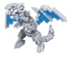 Nanoblock - Medium Yu-Gi-Oh Blue Eyes White Dragon-construction-models-craft-The Games Shop