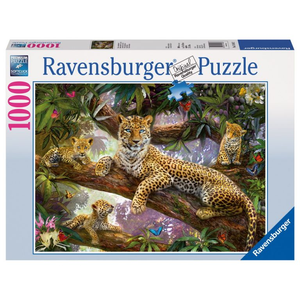 Ravensburger - 1000 piece - Leopard Family