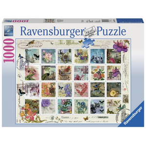 Ravensburger - 1000 piece - Stamp Collection - Jigsaws-1000 : The Games ...