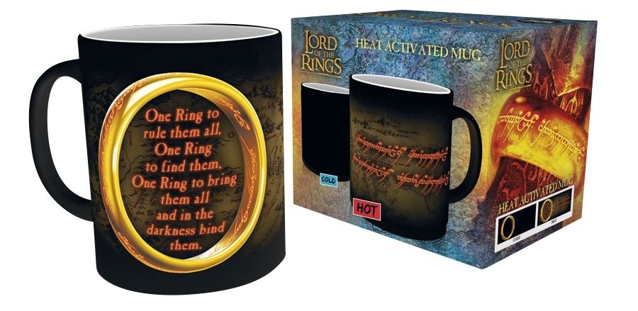The Lord of the Rings (The One Ring) Morphing Mugs Heat-Sensitive