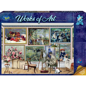 Holdson - 1000 piece Works of Art - Renoir at Work