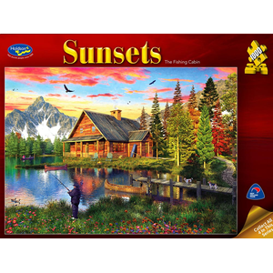 Holdson - 1000 piece Sunsets 3 - Fishing Cabin