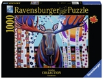 Ravensburger - 1000 piece - Winter Moose-jigsaws-The Games Shop