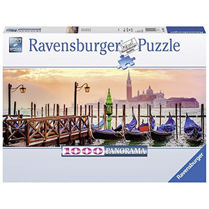 Ravensburger - 1000 piece - Gondolas in Venice (Panormama)