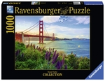 Ravensburger - 1000 piece - Golden Gate Sunrise-jigsaws-The Games Shop