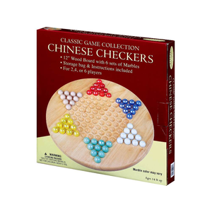 Chinese checkers with sale marbles