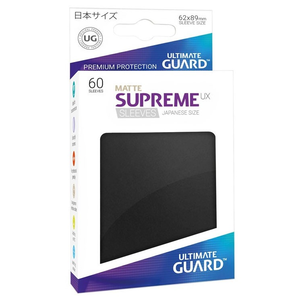 Ultimate Guard Sleeves Japanese Size - Matte Black