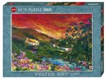 Heye - 1000 piece Felted Art - Washing Line-jigsaws-The Games Shop