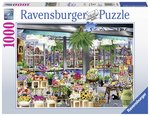 Ravensburger - 1000 piece Wanderlust - Amsterdam Flower Market-jigsaws-The Games Shop