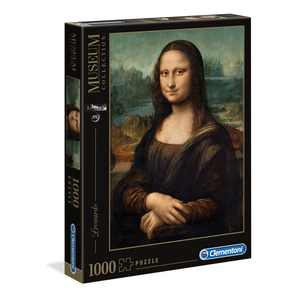 Clementoni - 1000 piece Museum - Leonardo Da Vinci Mona Lisa