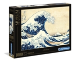 Clementoni - 1000 piece Museum - Hokusai The Great Wave-jigsaws-The Games Shop