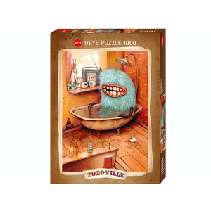 Heye - 1000 piece Zozoville - Bathtub