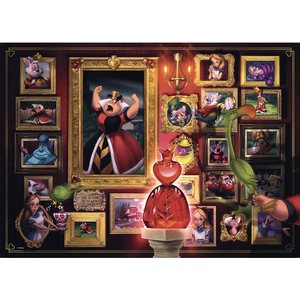 Ravensburger -1000 piece Disney Villainous - Queen of Hearts