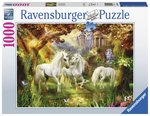 Ravensburger - 1000 Piece - Unicorns in the Forest-jigsaws-The Games Shop