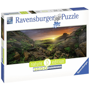 Ravensburger - 1000 piece - Nature Sun over Iceland Panorama