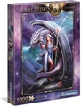 Clementoni - 1000 piece - Anne Stokes Dragon Mage-jigsaws-The Games Shop