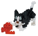 Nanoblock - Medium Playing Cat-construction-models-craft-The Games Shop