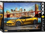 Eurographics - 1000 Piece - Corvette Z06 in New York-jigsaws-The Games Shop