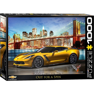 Eurographics - 1000 Piece - Corvette Z06 in New York