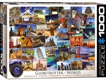 Eurographics - 1000 Piece - Globetrotter World-jigsaws-The Games Shop