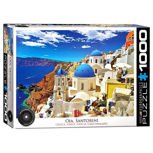 Eurographics - 1000 Piece - OIA Santorini Greece