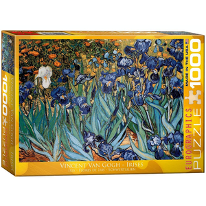 Eurographics - 1000 Piece - Van Gogh, Irises - Jigsaws-1000 : The Games ...