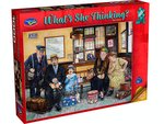 Holdson - 1000 Piece What's She Thinking - Critics-jigsaws-The Games Shop