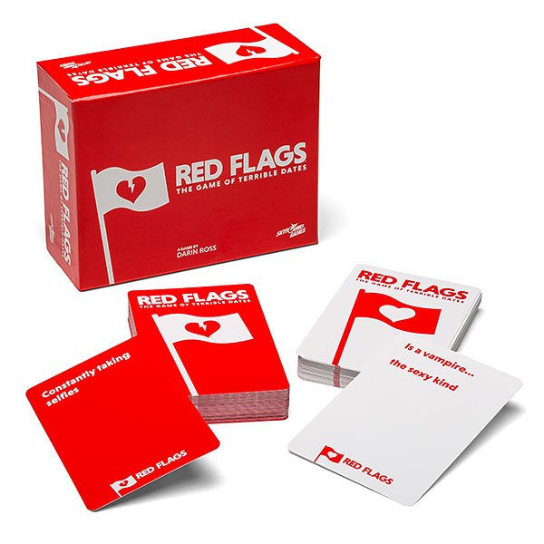 red flags card game big box