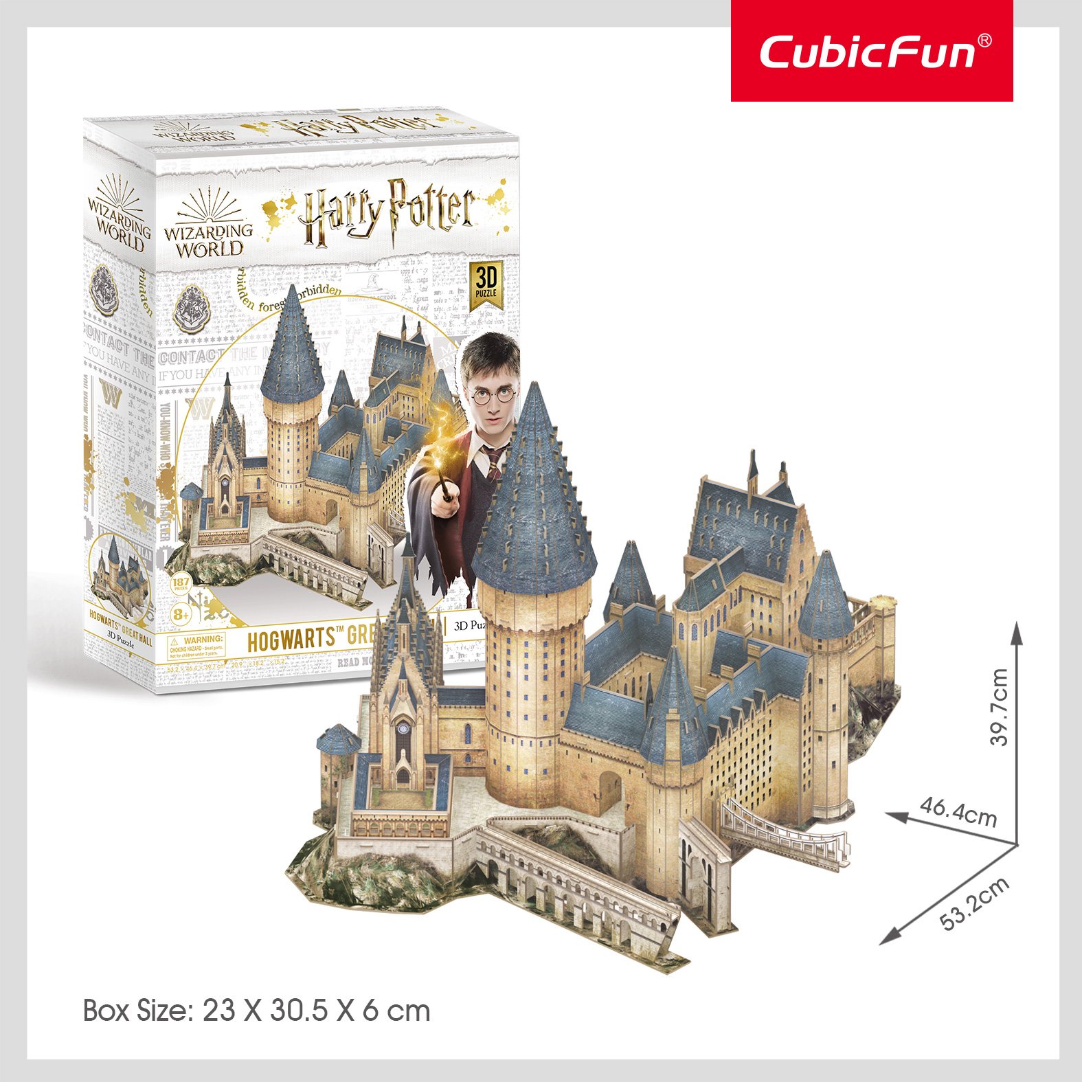 Harry potter 3d puzzle hogwarts hot sale great hall