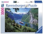 Ravensburger - 1000 piece - Norwegein Fjord-jigsaws-The Games Shop