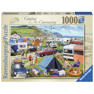 Ravensburger - 1000 piece - Camping and Caravaning