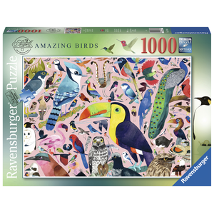 Ravensburger - 1000 piece - Amazing Birds