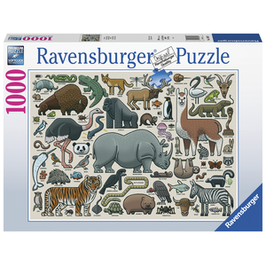 Ravensburger - 1000 piece - You Wild Animal