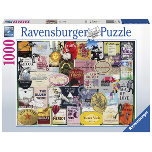 Ravensburger - 1000 piece - Wine Labels