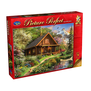 Holdson - 1000 Piece Picture Perfect 7 - Log Cabin Home