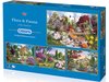 Gibson - 4 x 500 piece - Flora & Fauna-jigsaws-The Games Shop