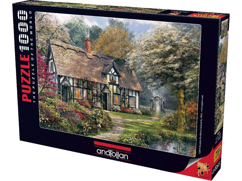 Anatolian - 1000 Piece - Victorian Garden - Jigsaws-1000 : The Games ...